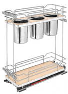 5322UTBCSC6MP - Contemporary Base Cabinet w/Utensil Bins (Rev-A-Shelf)