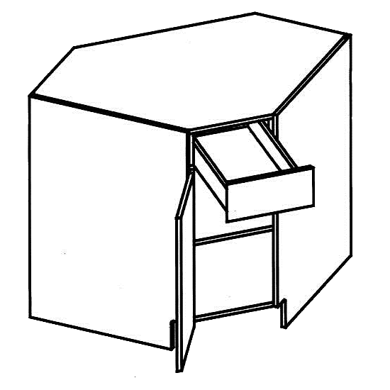 Base Diagonal Corner (Breckenridge - Orion Gray)