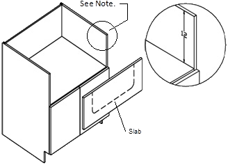 Farmer Sink Base (Alta - Ebony)