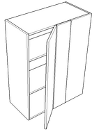 Wall Blind Corner - right (Aspen - Orion Gray)