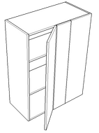 Wall Blind Corner - right (Alta - Cream White)