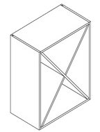 Wall CrissCross - (Aspen - Orion Gray)