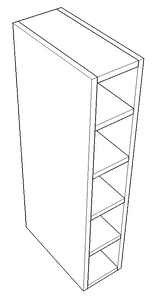 Wall Wine Rack - (Vail - Ebony)