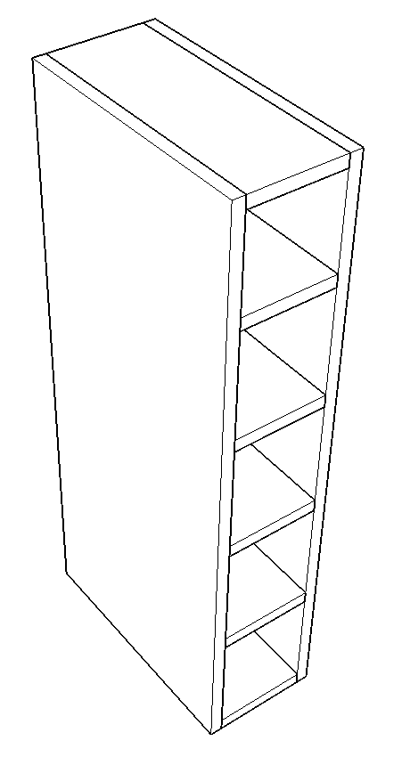 Wall Wine Rack - (Vail - Ebony)