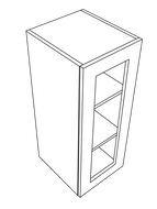 Wall with Glass Door 24