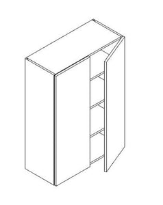 Wall 42" High - Double Door (Alta - Celeste)