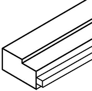 CLEAT - Finishing moldings 1 3/4