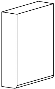 LV40 - Light valence 3" x 96" x ¾" (Telluride - Celeste)