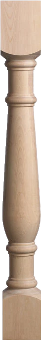 RICH_LEG_6059 - Table Wood Leg - 4 1/4