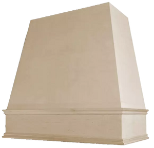 Range Hood - Tapered Classic Moulding Smooth (Aspen - Pure)-QUOTE ON DEMAND
